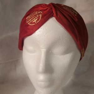 Pretty Red Chinese Accent Headband